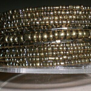 Eye Candy Cuff Seedbead Bracelet